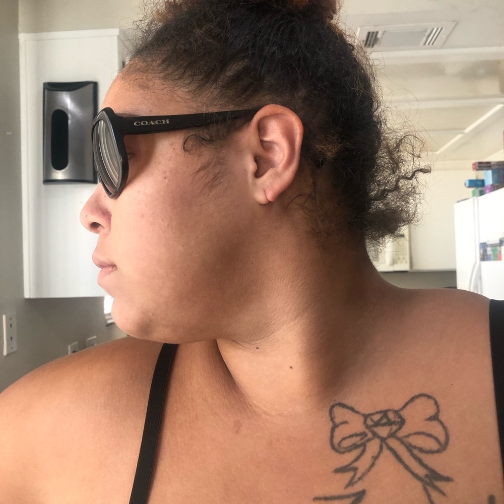 Coach tortoise sunglasses